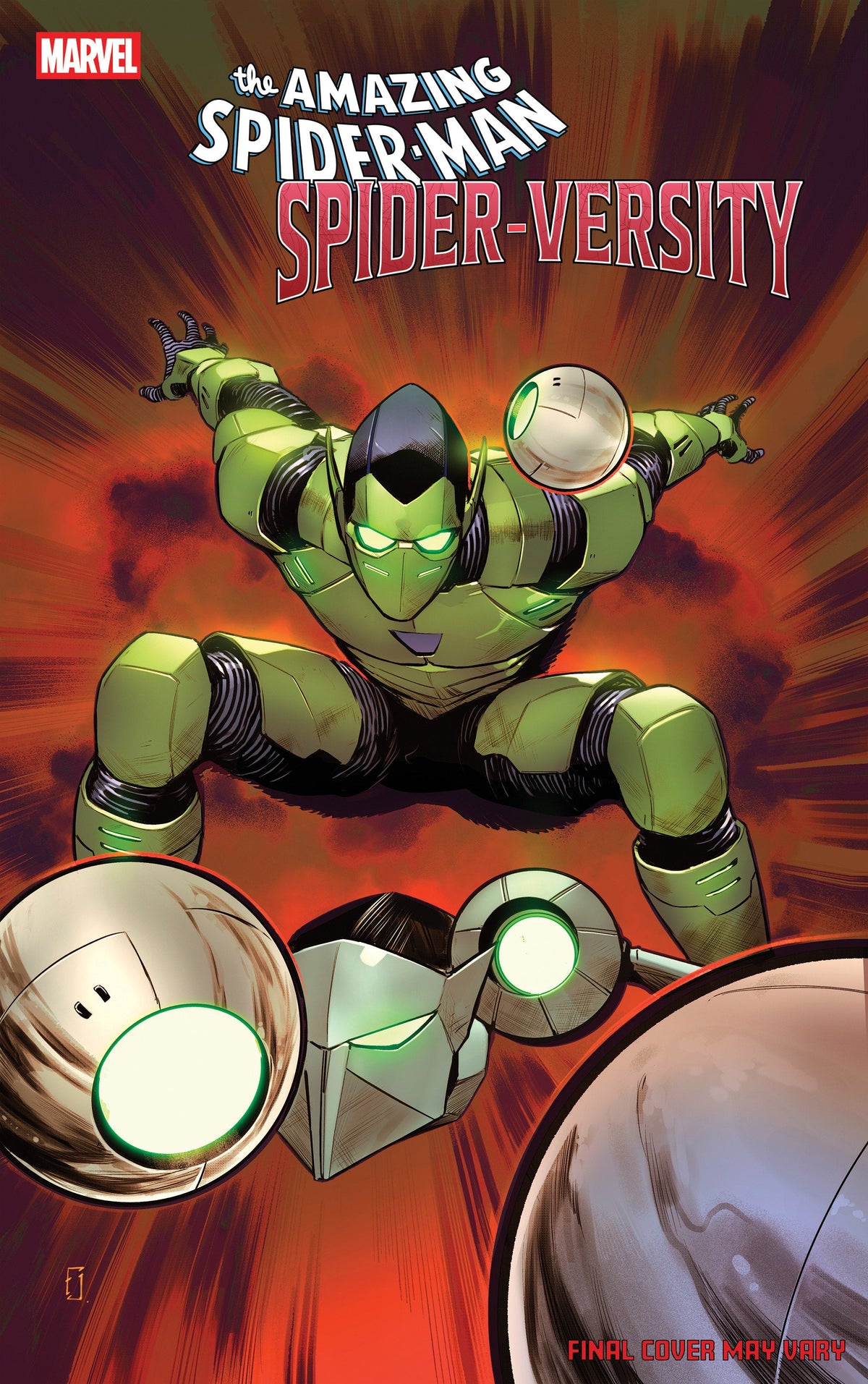 Amazing Spider-Man: Spider Versity #1 Juan Frigeri Variante de despedida definitiva