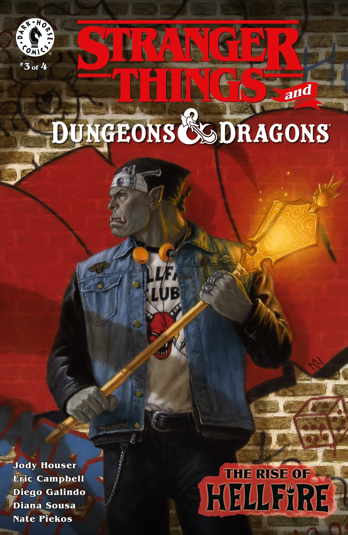 Stranger Things And Dungeons &amp; Dragons: The Rise Of Hellfire #3 (Cover A) (Myles Wohl)