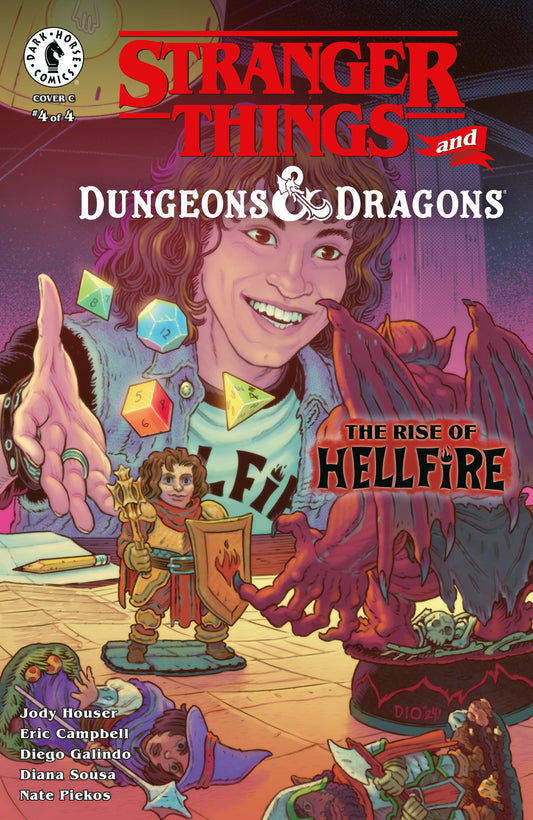 Stranger Things Dungeons &amp; Dragons Rise Of Hellfire #4 Portada C Irizarri
