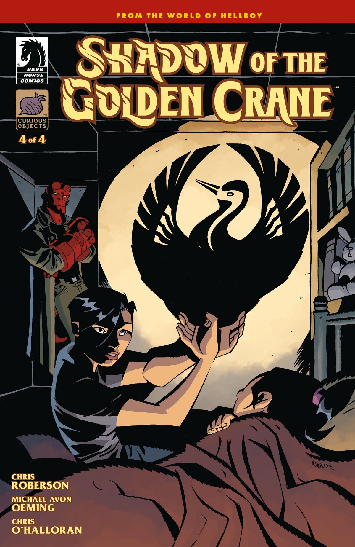 La sombra de la grulla dorada #4 (Portada A) (Michael Avon Oeming)