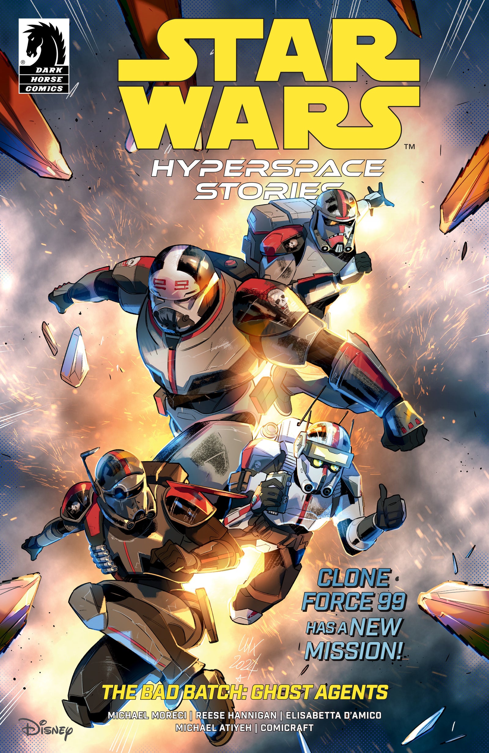 Star Wars: Historias del hiperespacio: El lote malo: Agentes fantasma n.° 1 (Portada A) (Valeria Fa Voccia)