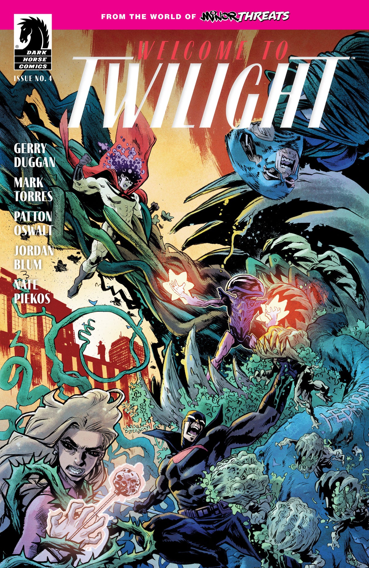 Del mundo de las amenazas menores: Bienvenidos a Crepúsculo #4 (Portada A) (Scott Hepburn)