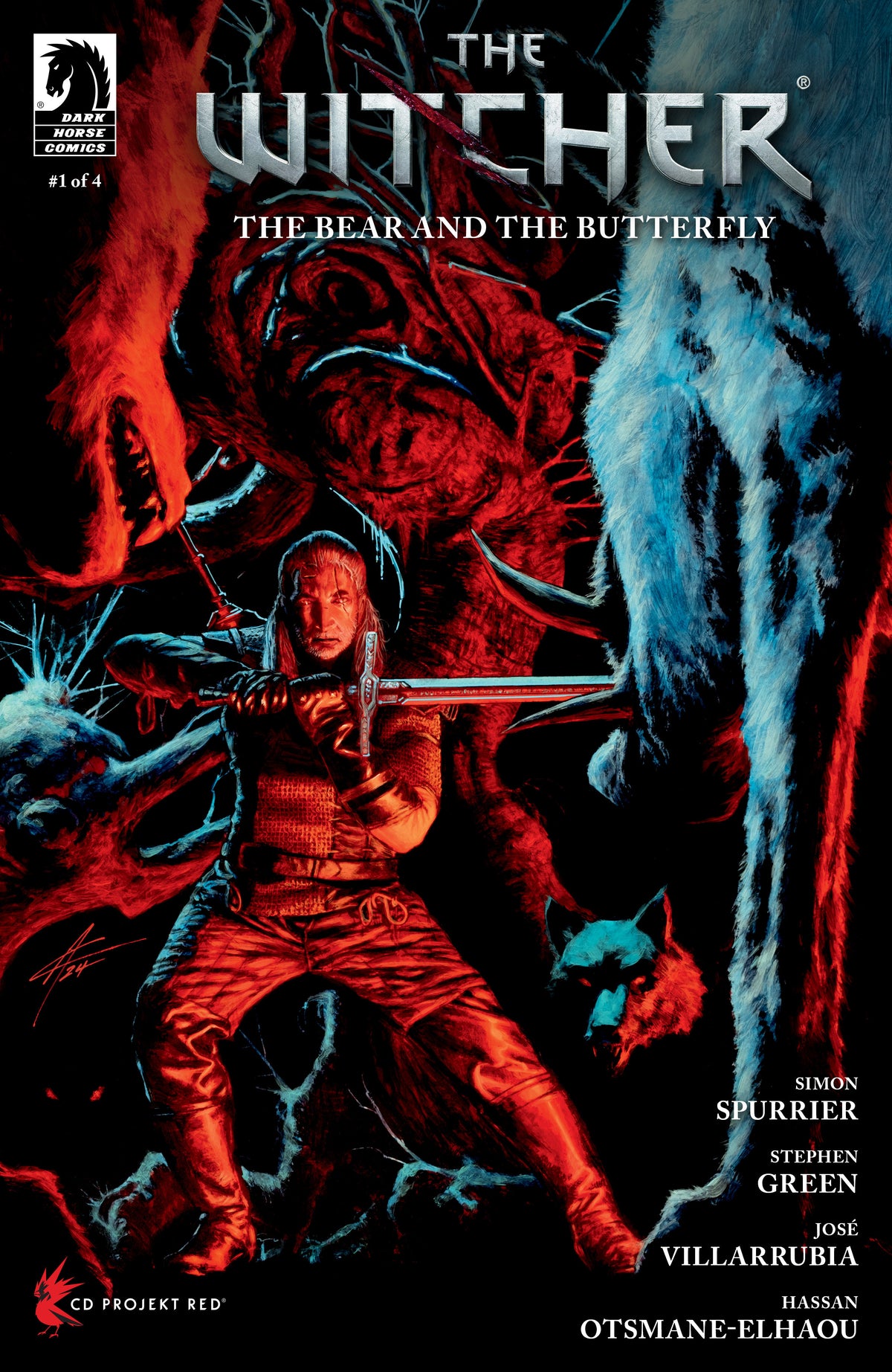 Witcher Bear &amp; Butterfly #1 Cover C Campbell