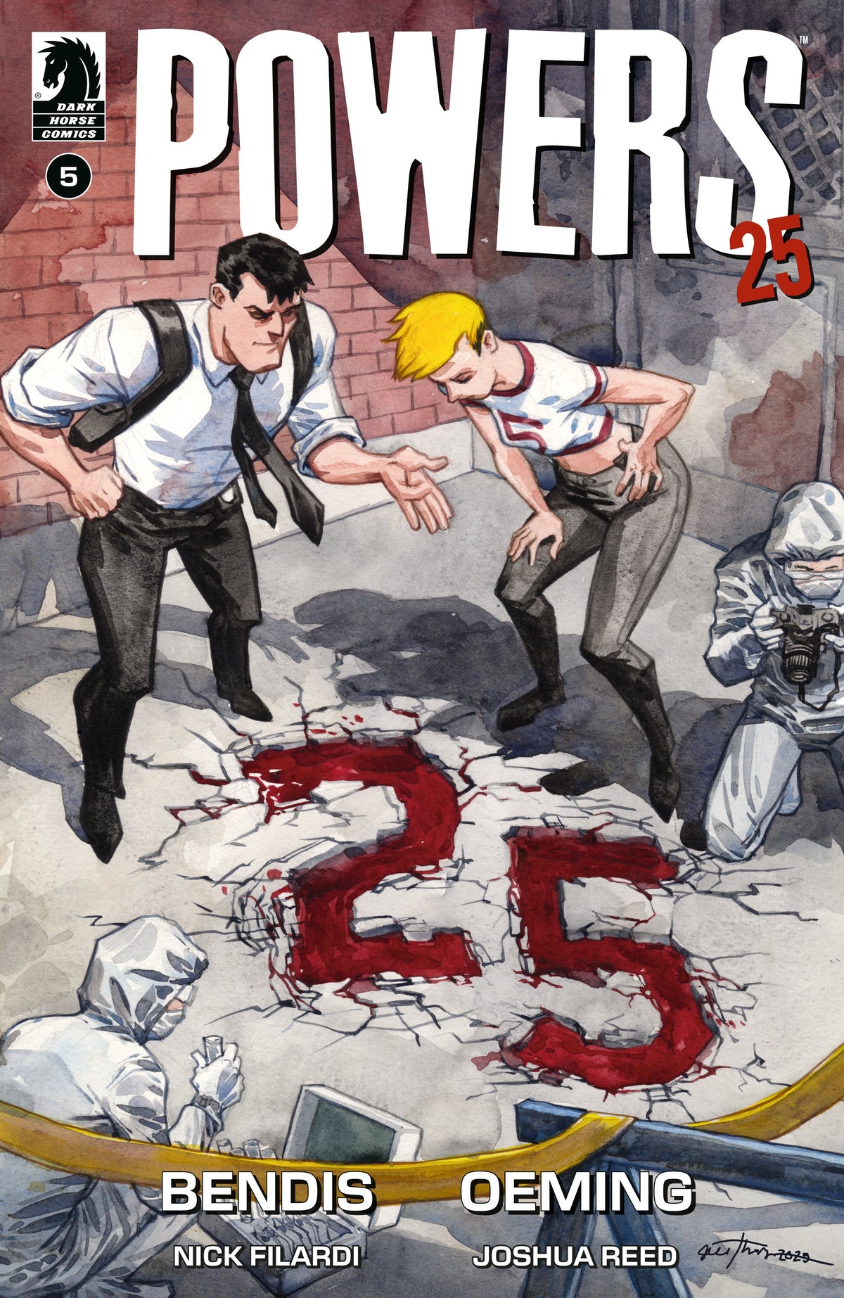 Powers 25 #5 (Portada B) (Jill Thompson)