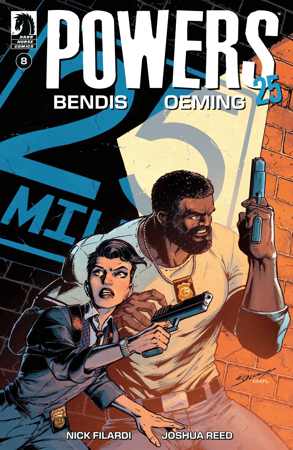 Powers 25 #8 (Cover B) (Mark Bagley)