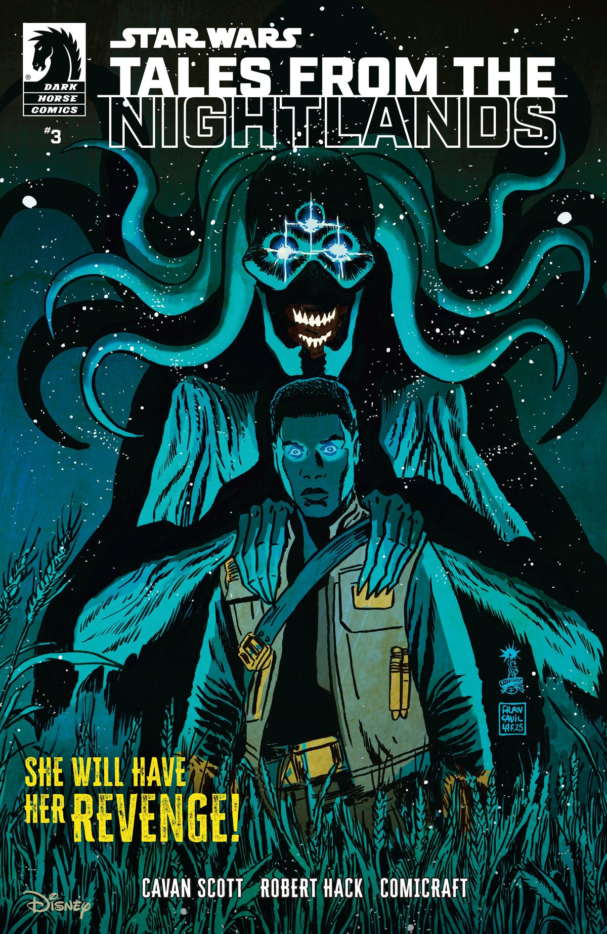 Star Wars: Historias de las Tierras Nocturnas #3 (Portada A) (Francesco Francavilla)