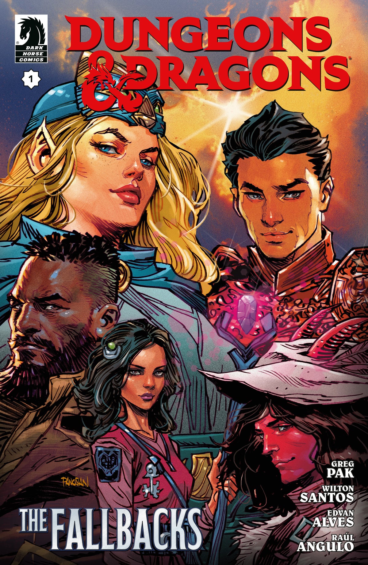 Dungeons &amp; Dragons: The Fallbacks Series 1 #1 (Cover E) (Dan Panosian)