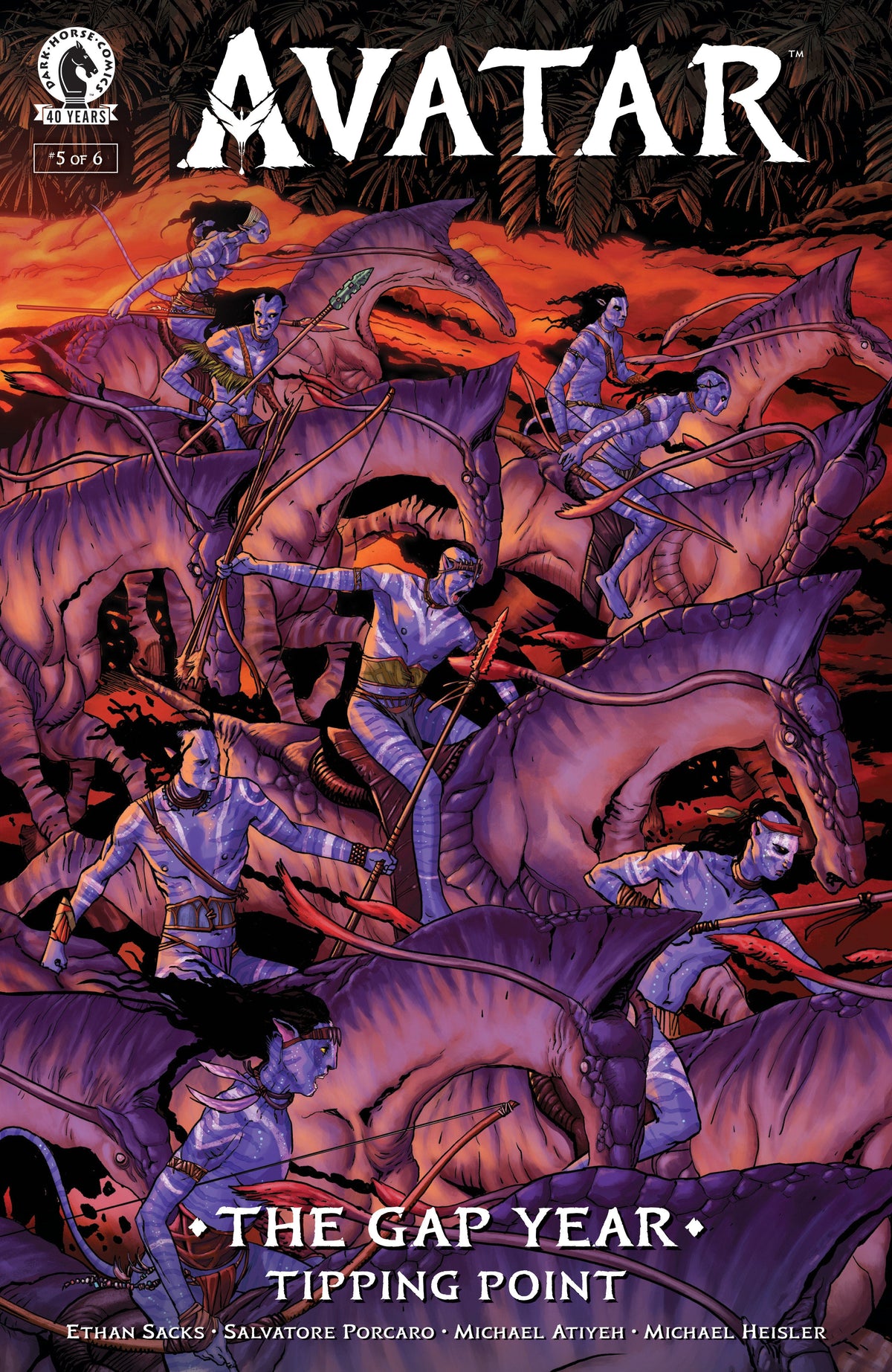 Avatar: The Gap Year  Tipping Point #5 (Cover A) (Salvatore Porcaro)