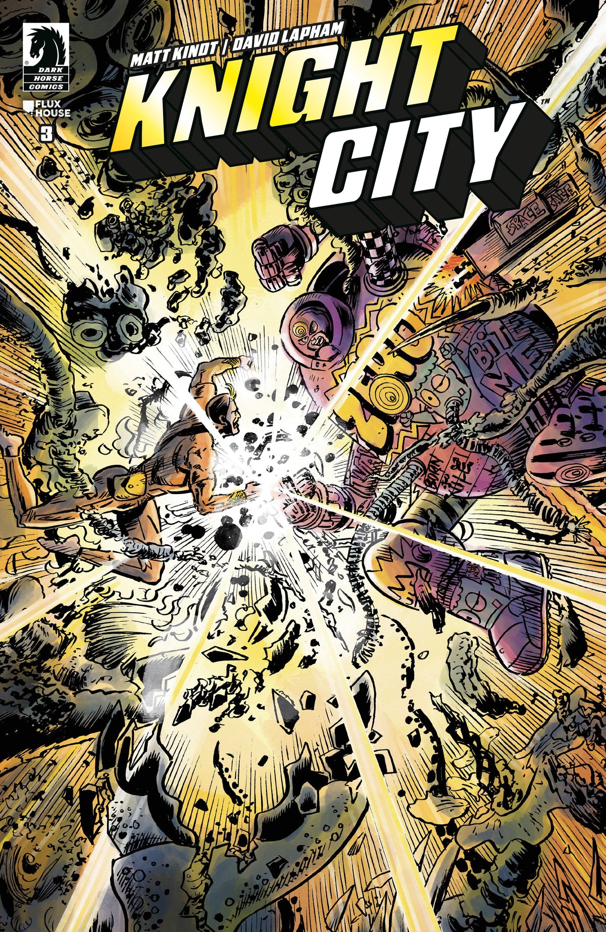 Knight City #3 (Portada A) (David Lapham)