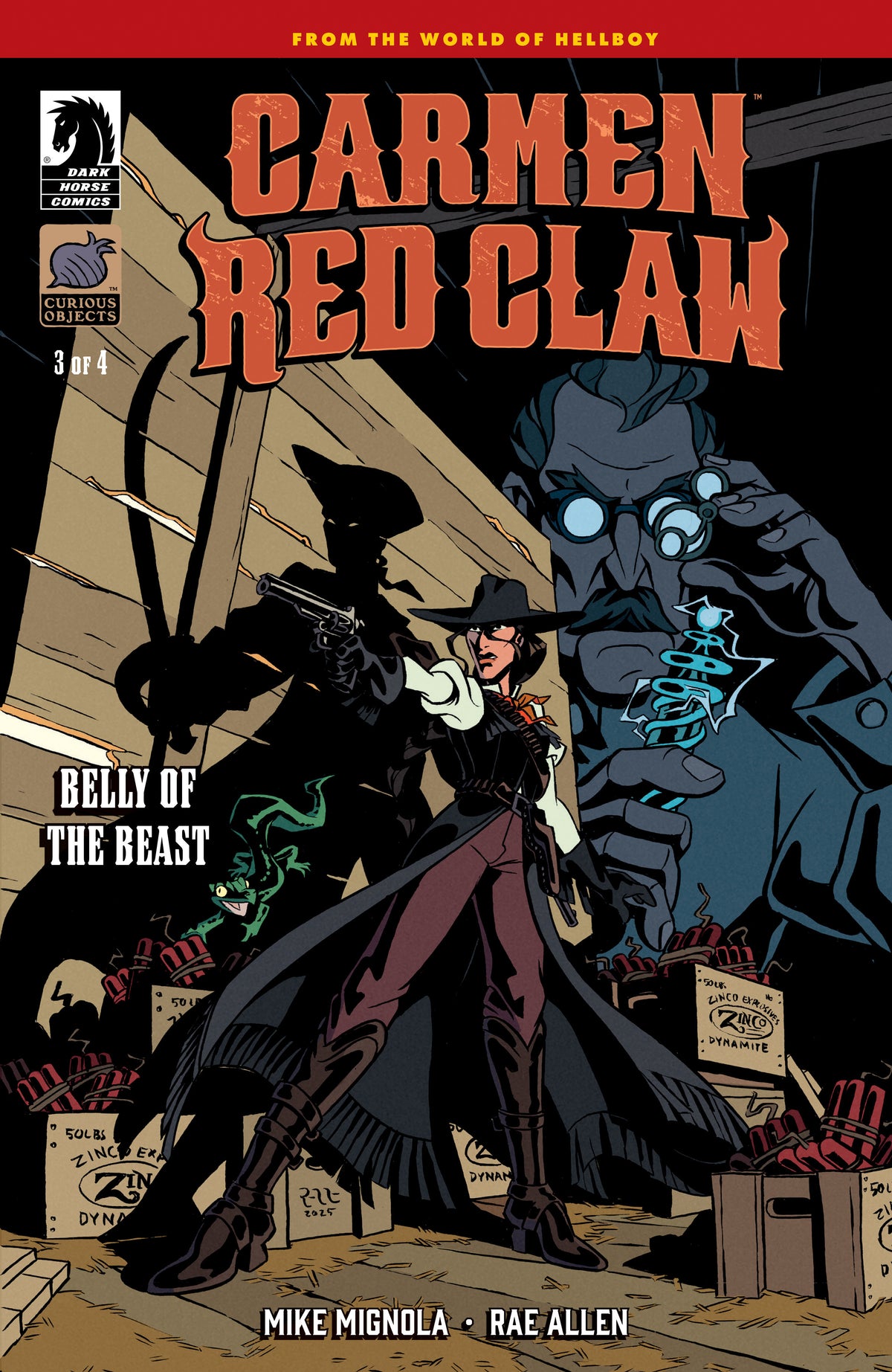 Carmen Red Claw: Belly Of The Beast #3 (Cover A) (Rae Allen)