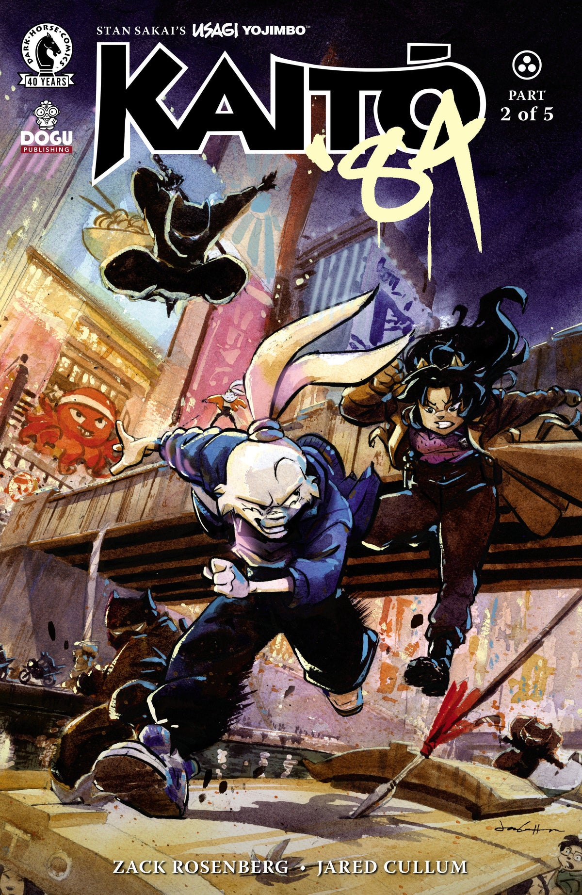 Usagi Yojimbo: Kaito '84 #2 (Portada A) (Jared Cullum)