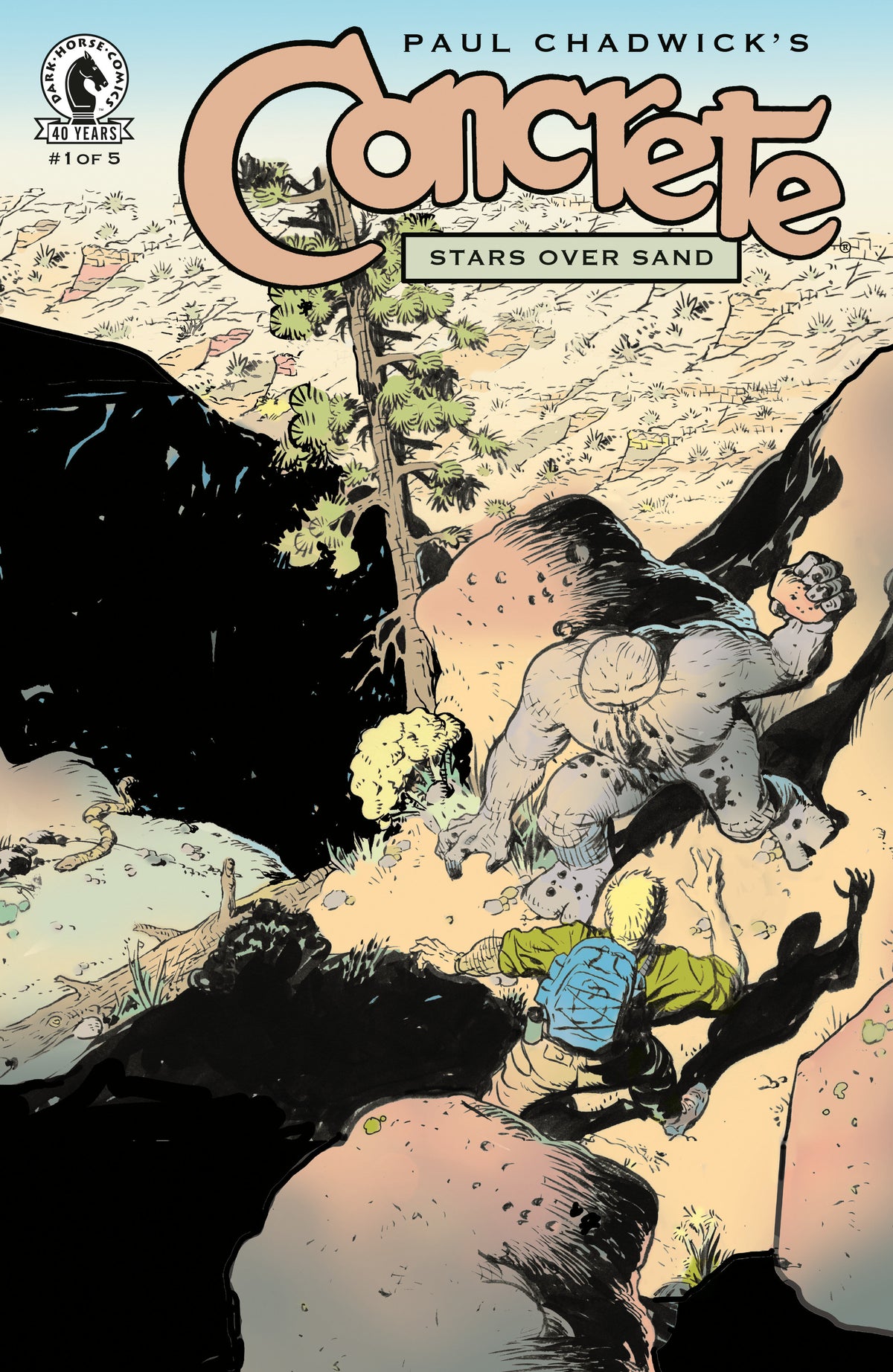 Concrete: Stars Over Sand #1 (Cover B) (Paul Chadwick)