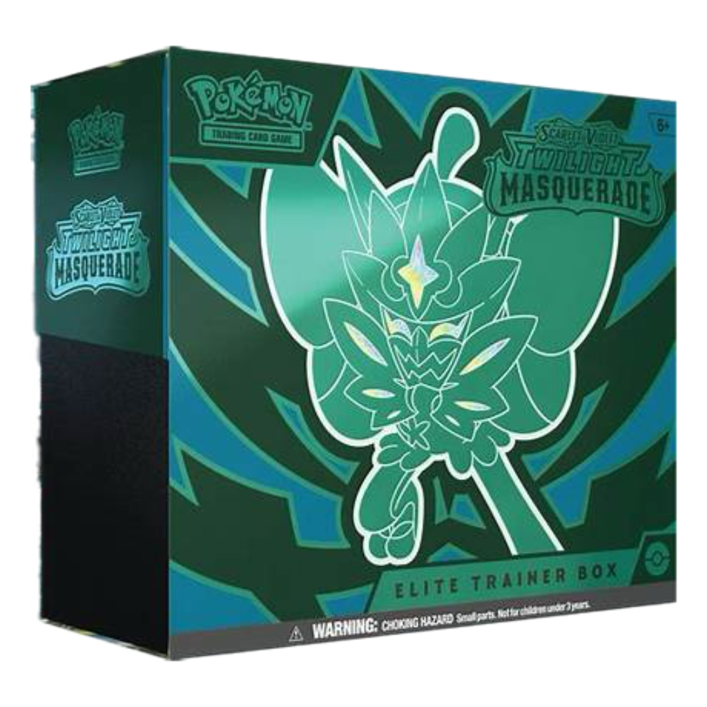Pokemon TCG: Scarlet &amp; Violet-Twilight Masquerade Elite Trainer Box