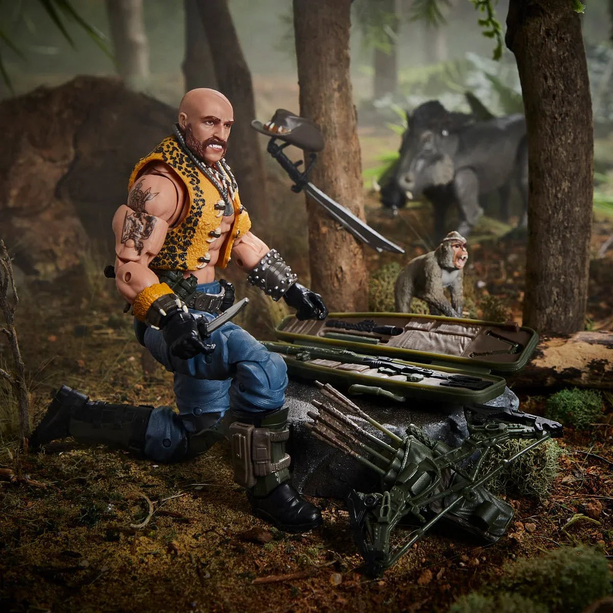 G.I. Joe Classified Series Dreadnok Gnawgahyde and pets Porkbelly &amp; Yobbo 6-Inch Action Figure