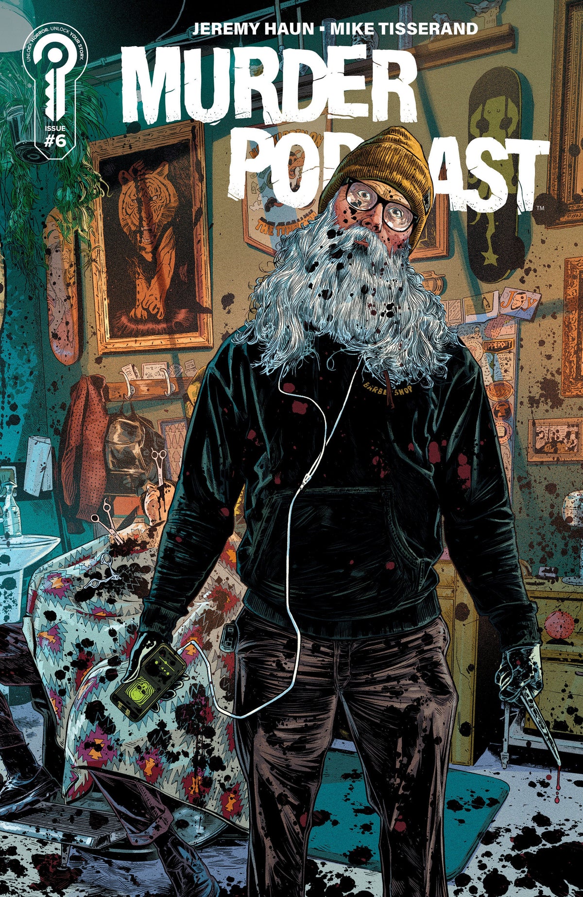 Murder Podcast #6 Portada A Jeremy Haun
