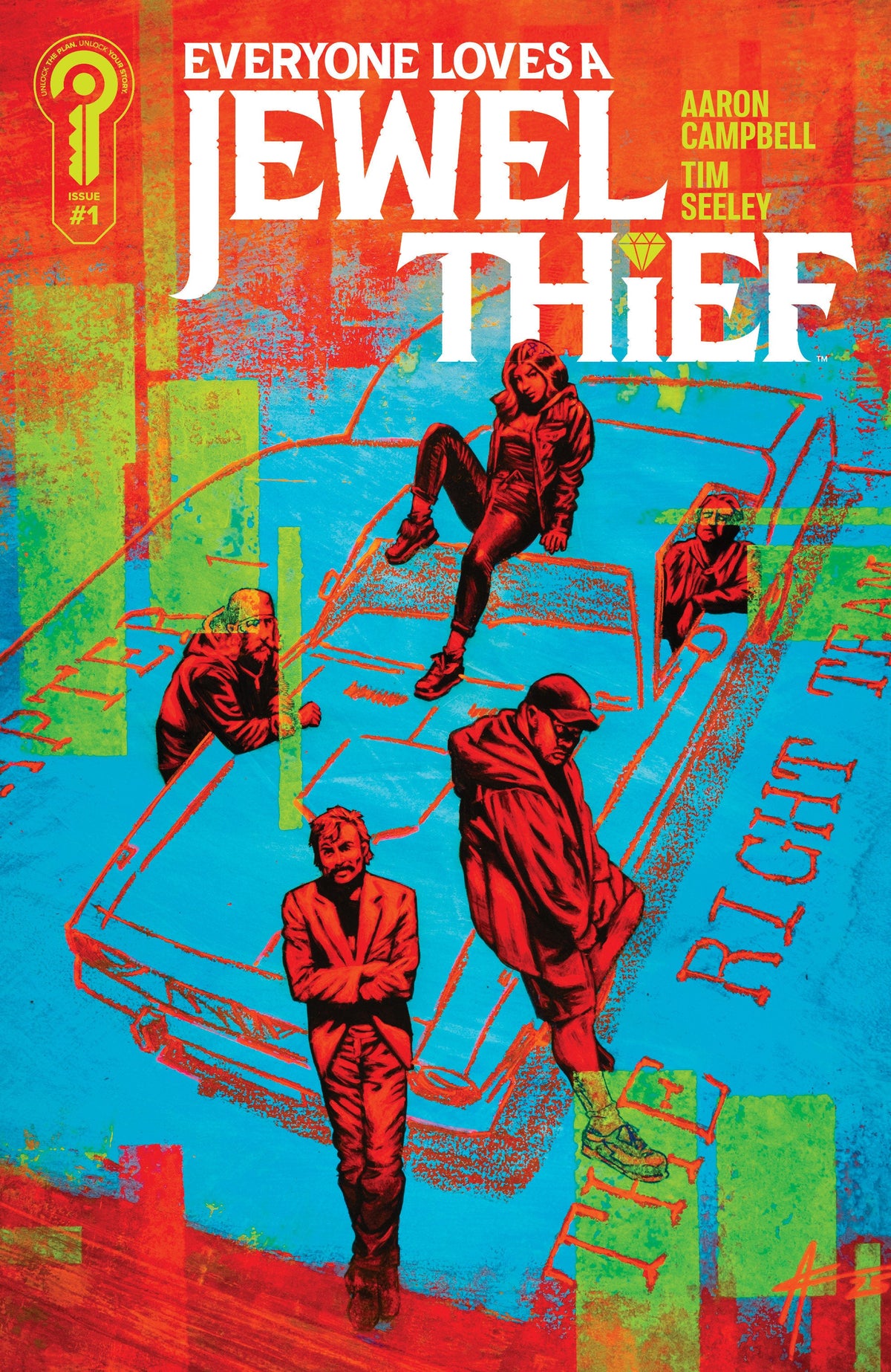 Todo el mundo ama a un ladrón de joyas #1 Portada A Aaron Campbell