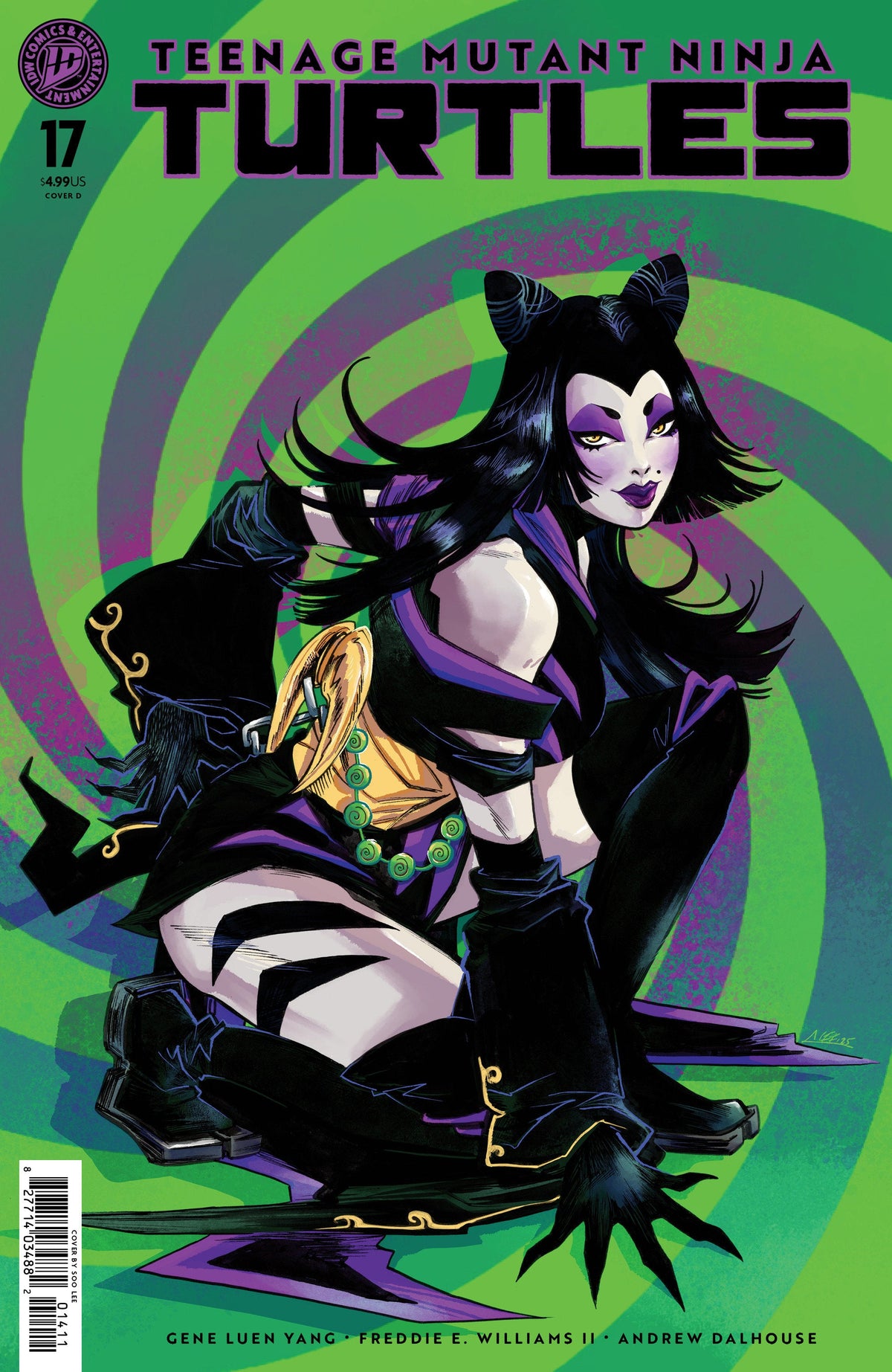 Teenage Mutant Ninja Turtles #17 Portada Alternativa D (Lee)