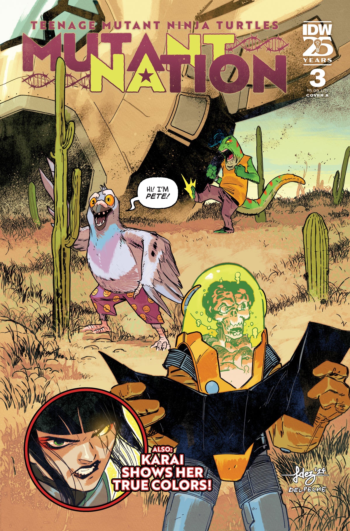 Teenage Mutant Ninja Turtles: Mutant Nation (2024) #3