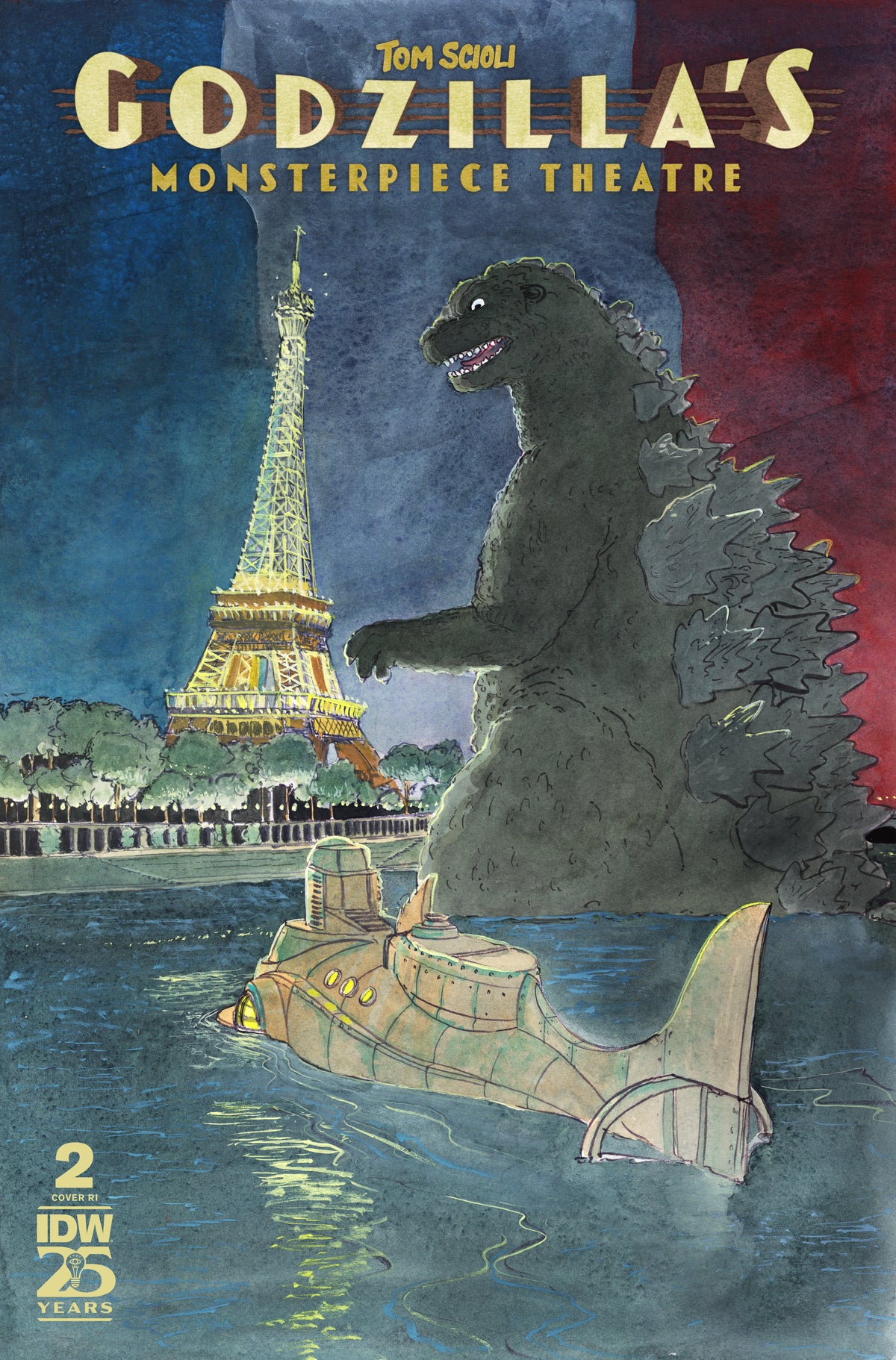 Godzilla’s Monsterpiece Theatre #2 Variant Ri (10) (Horvath)