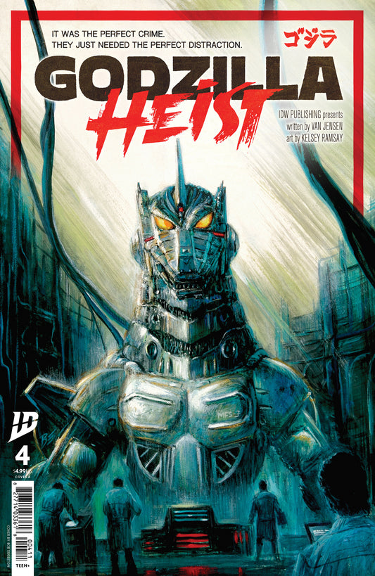 Godzilla: Heist #4 Portada A (Eggleton)