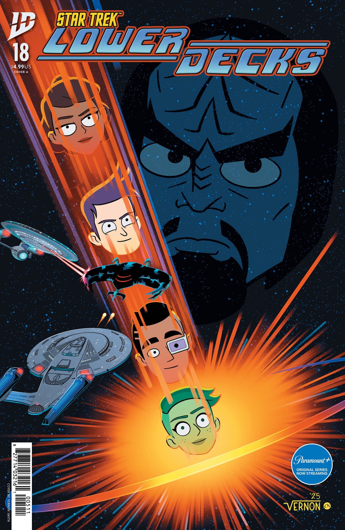 Star Trek: Lower Decks #18 Portada A (Smith)