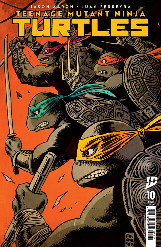 Tortugas Ninja Adolescentes Mutantes #10 Variante D (Francavilla)