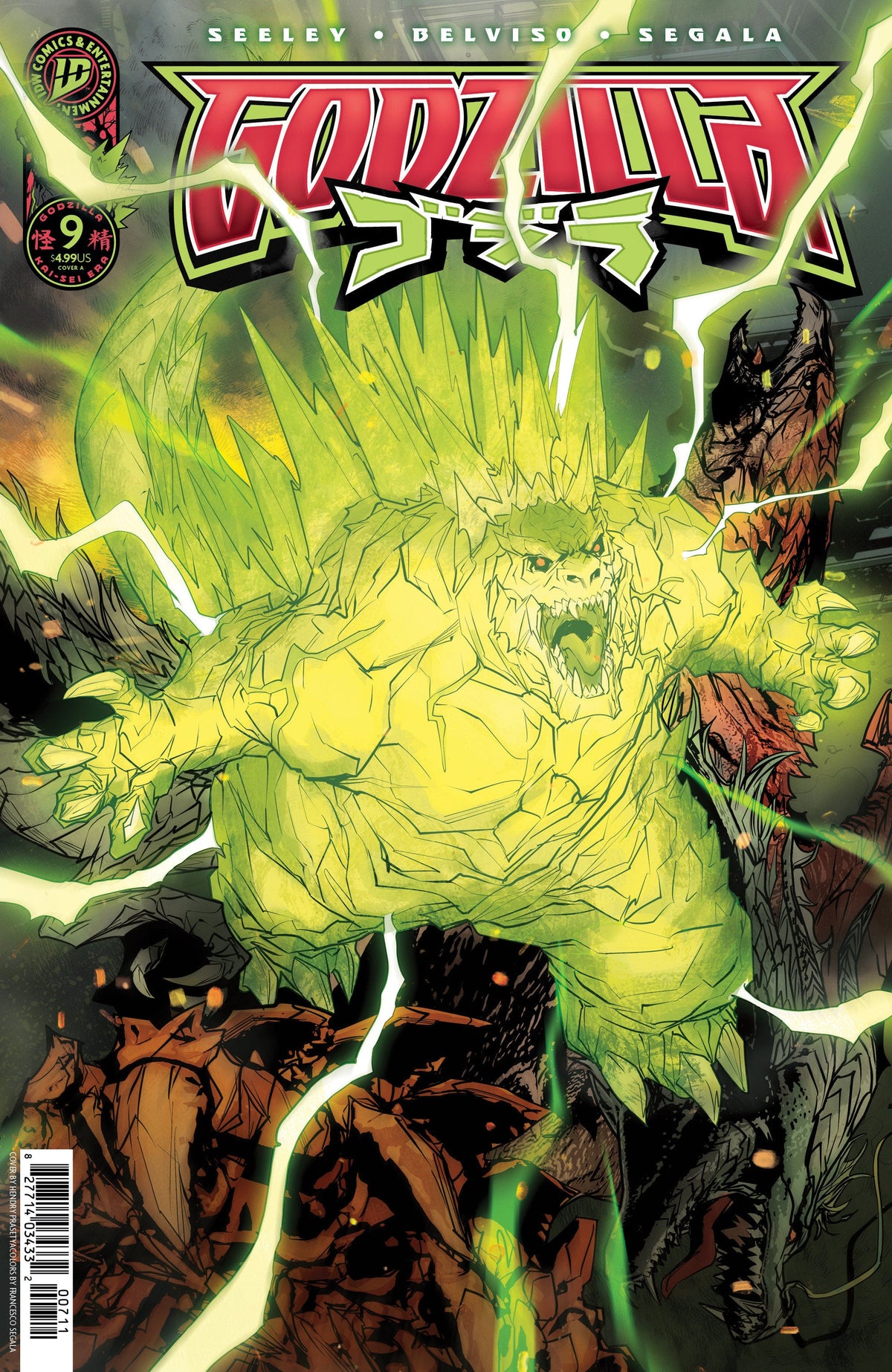 Godzilla [Era Kai Sei] #9 Portada A (Prasetya)