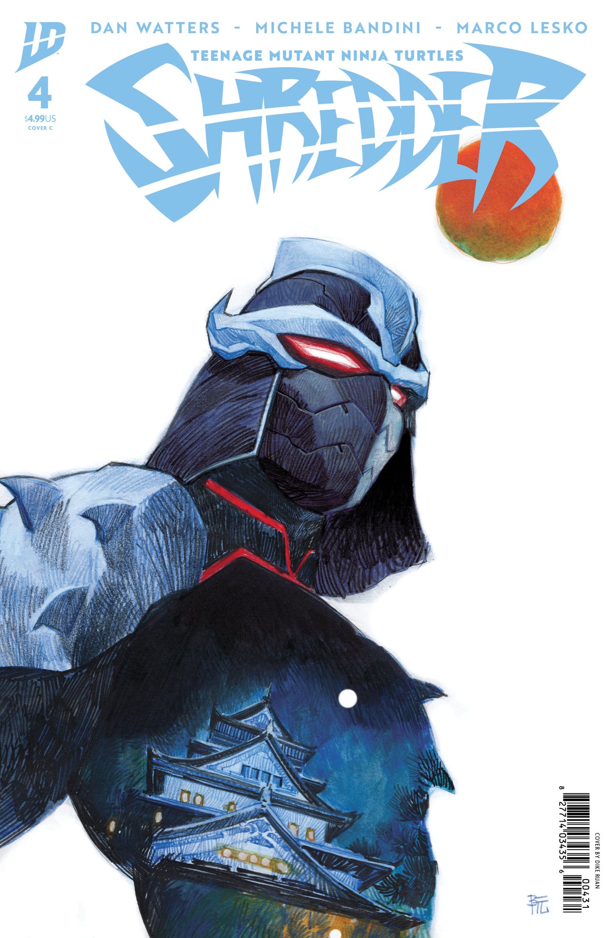Teenage Mutant Ninja Turtles: Shredder #4 Variant C (Ruan)