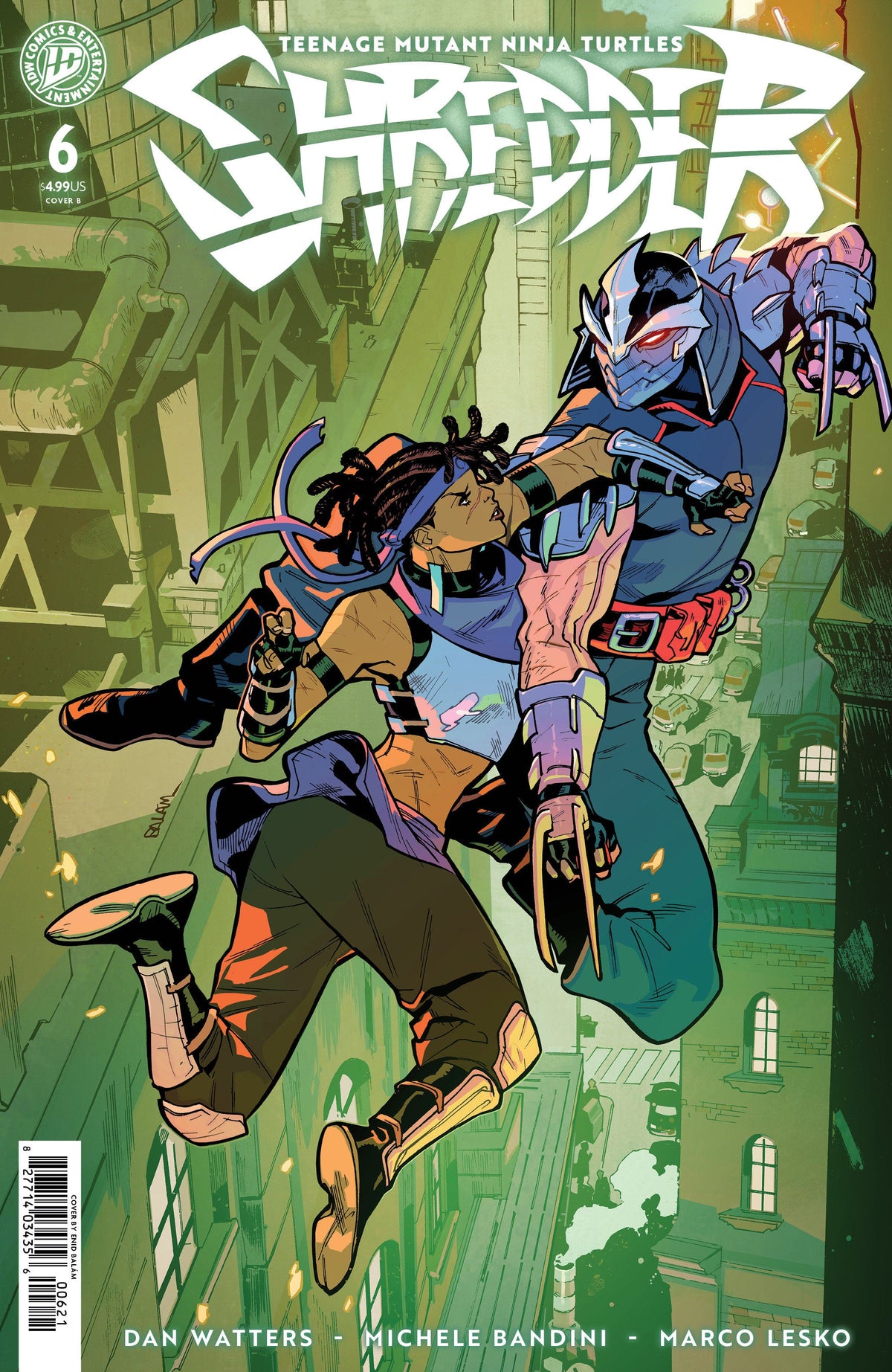 Teenage Mutant Ninja Turtles: Shredder #6 Variante B (Balám)