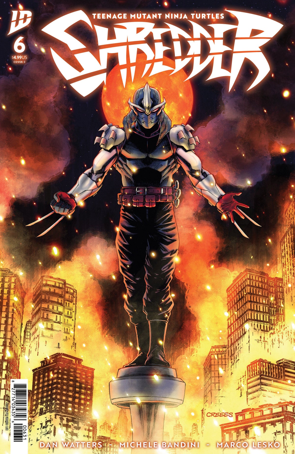 Teenage Mutant Ninja Turtles: Shredder #6 Variante C (Creees Lee)