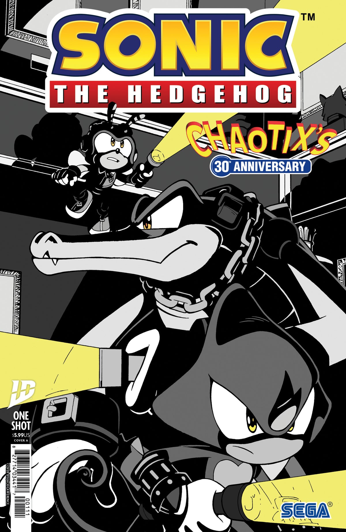 Sonic The Hedgehog: Chaotix&#39;s 30th Anniversary Special Cover A (Lawrence)