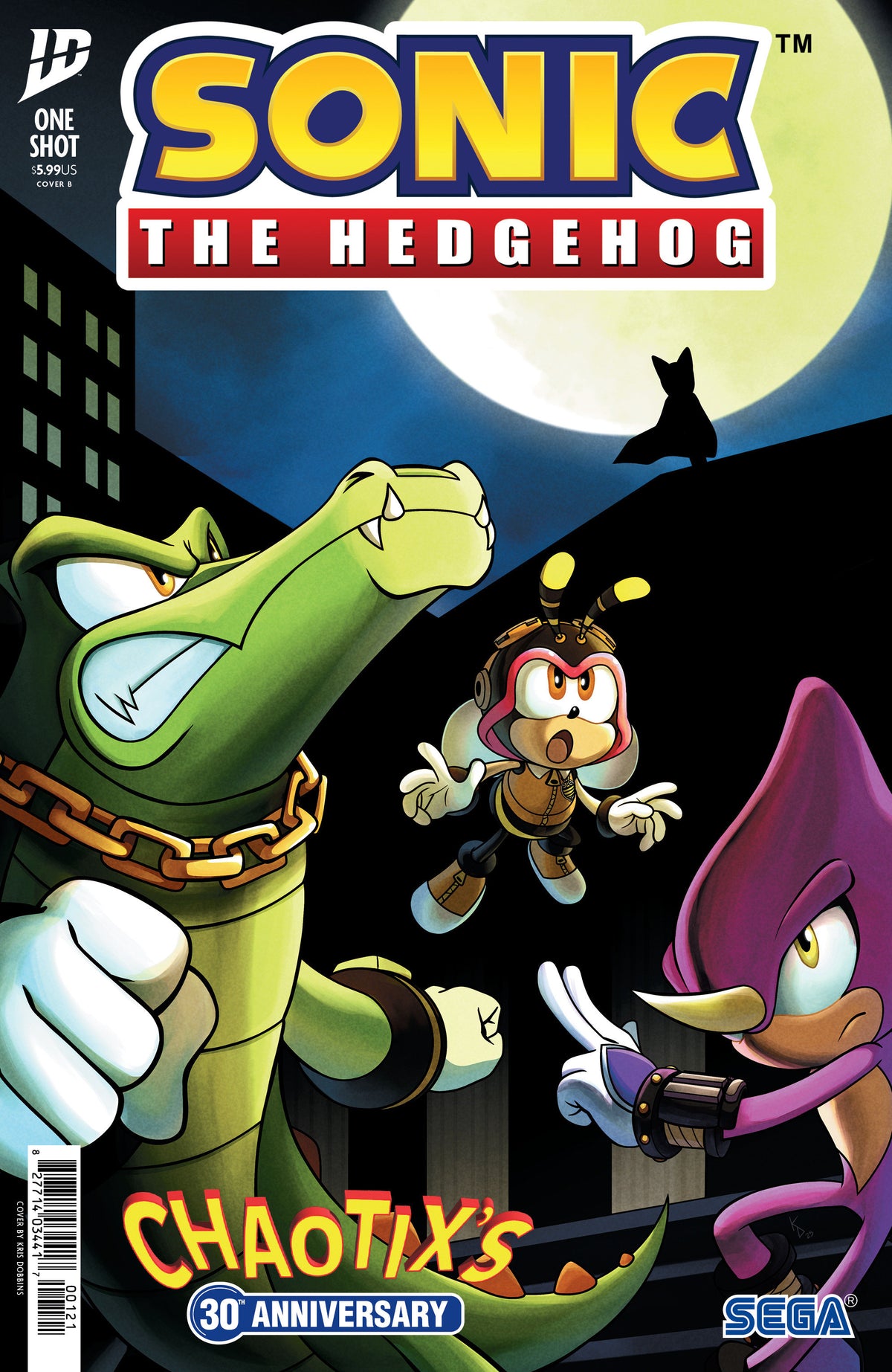 Sonic The Hedgehog: Chaotix&#39;s 30th Anniversary Special Variant B (Dobbins)