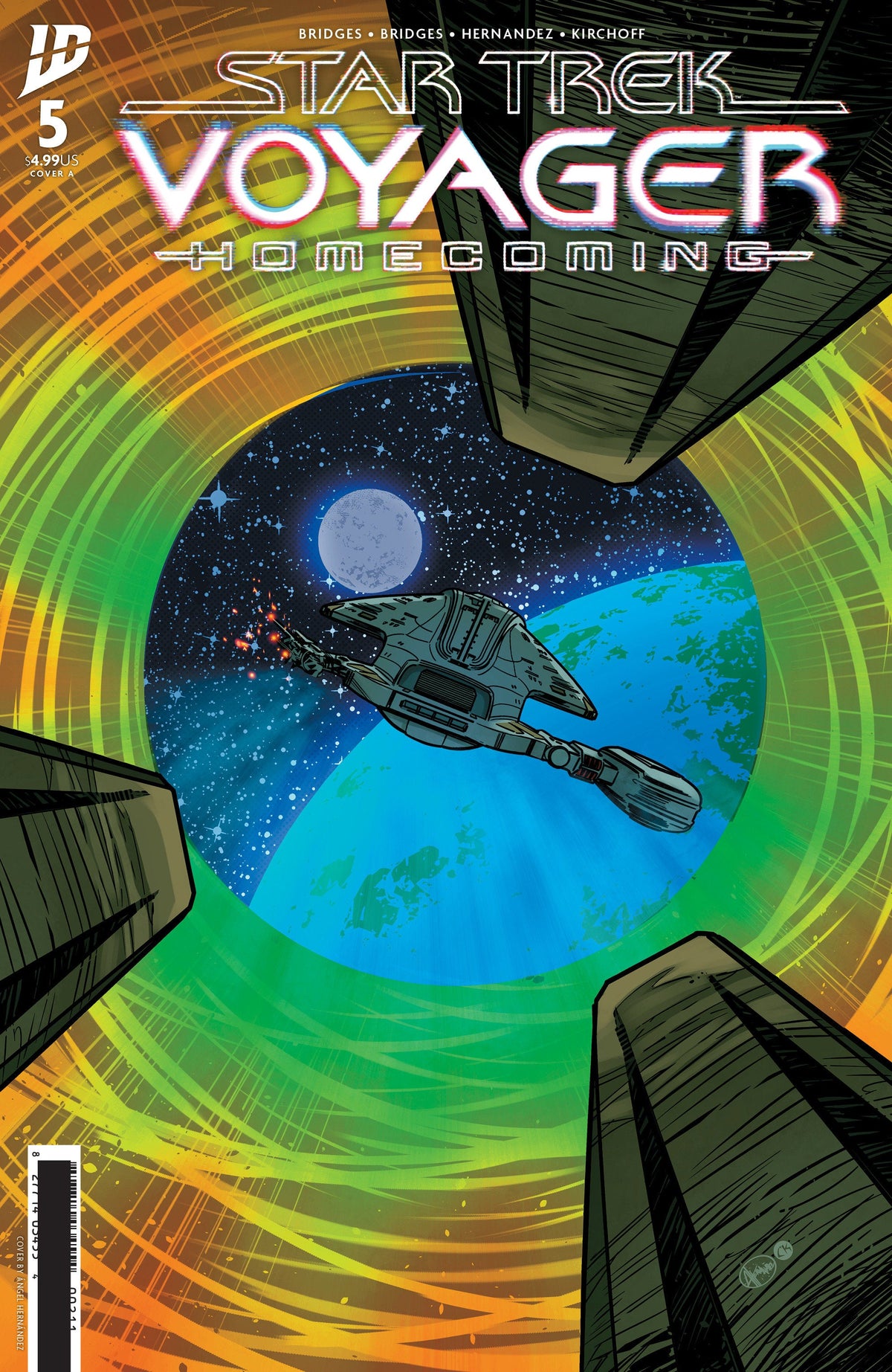Star Trek: Voyager El regreso #5 Portada A (Hernández)