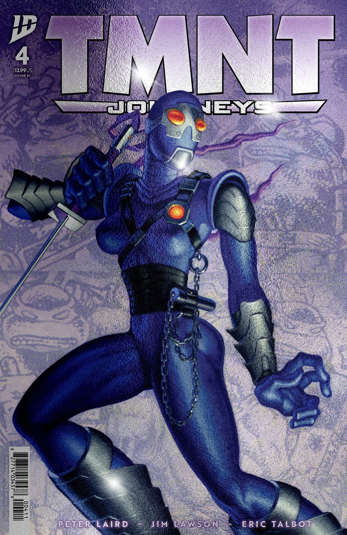 Teenage Mutant Ninja Turtles: Journeys #4 Variant Ri (10) Foil (Dooney & Lawson)