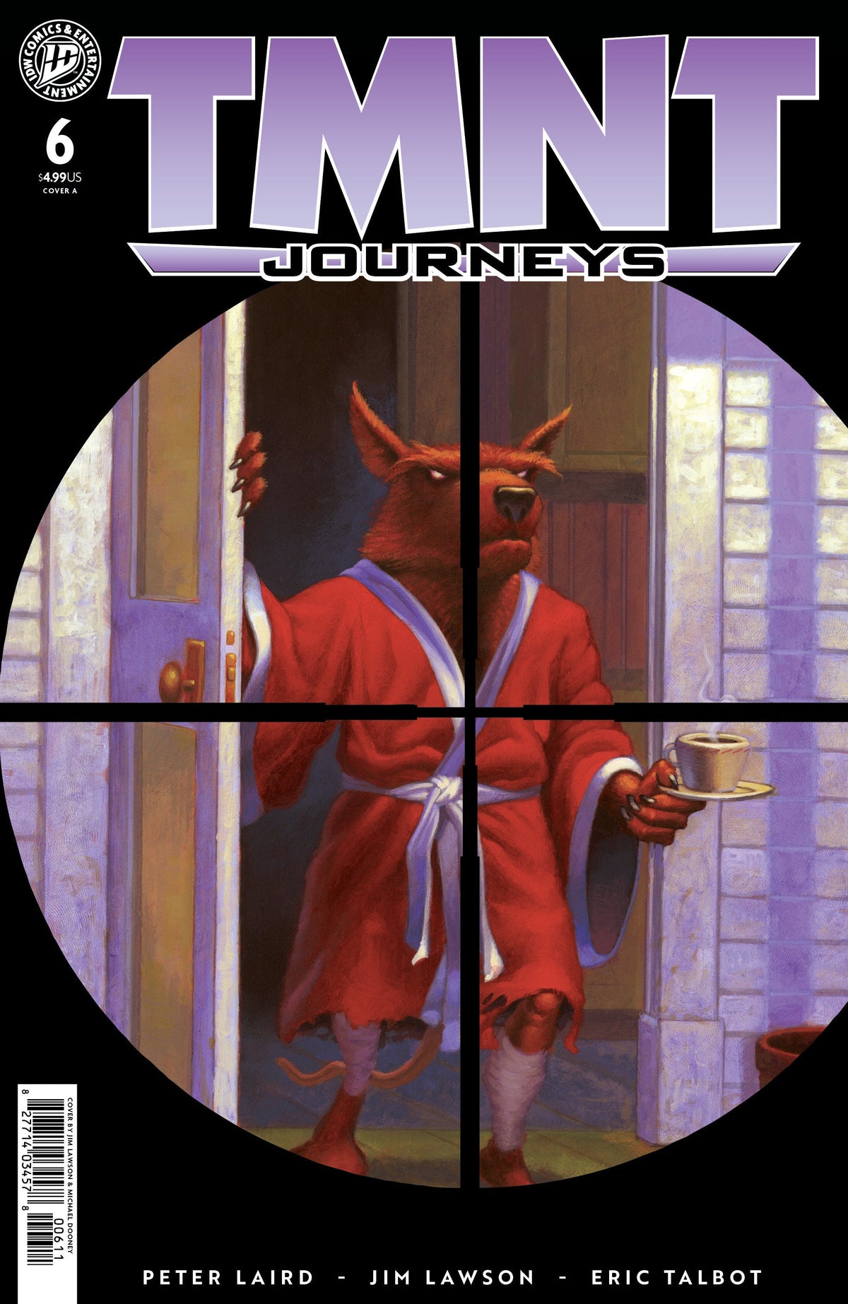 Teenage Mutant Ninja Turtles: Journeys #6 Portada A (Dooney & Lawson)