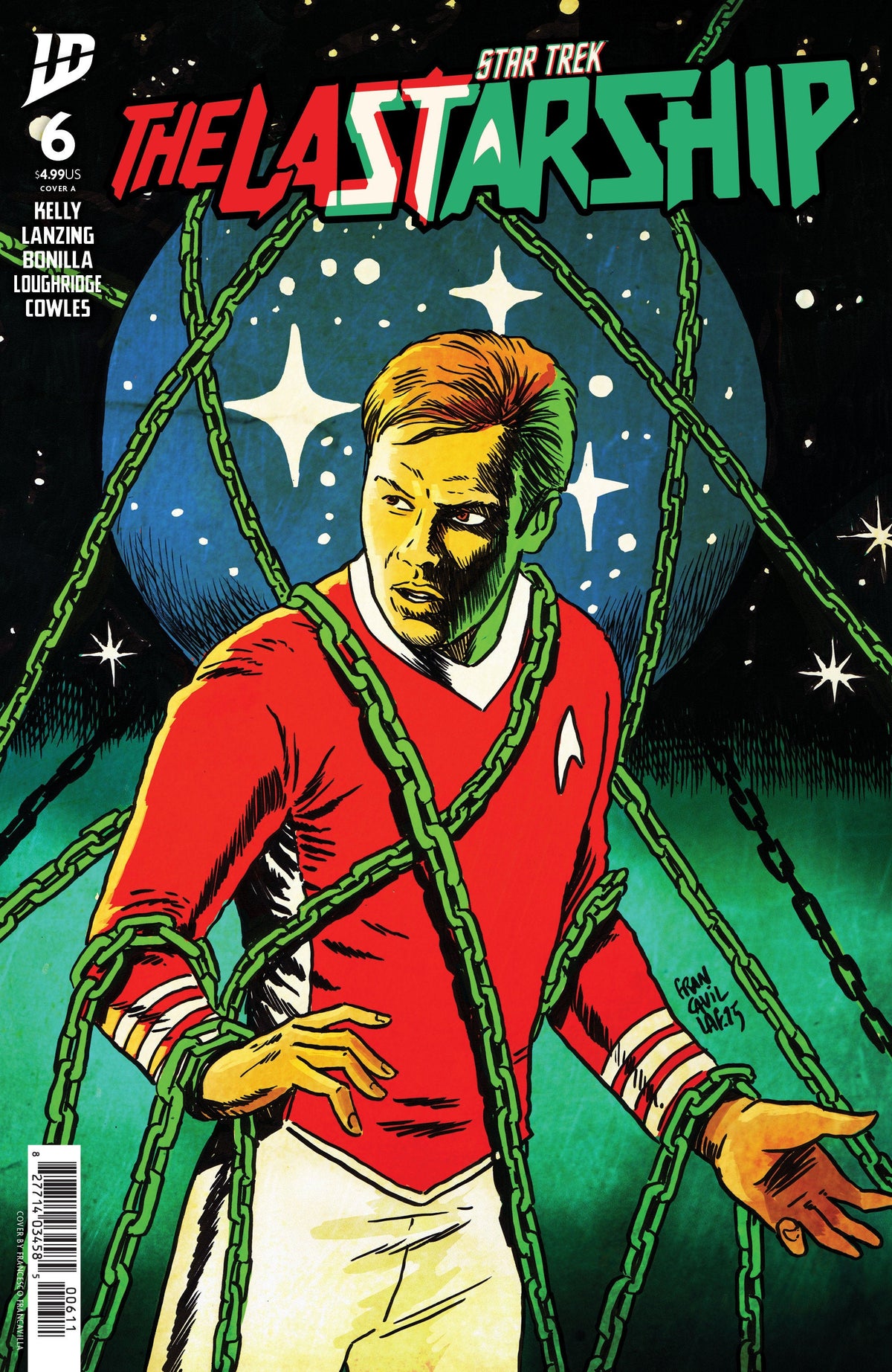 Star Trek: La Última Nave Estelar #6 Portada A (Francavilla)