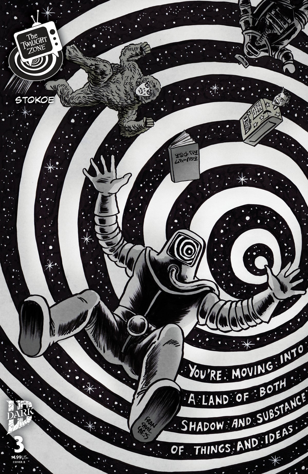 The Twilight Zone #3 Variant B (Francavilla Connecting Cover)