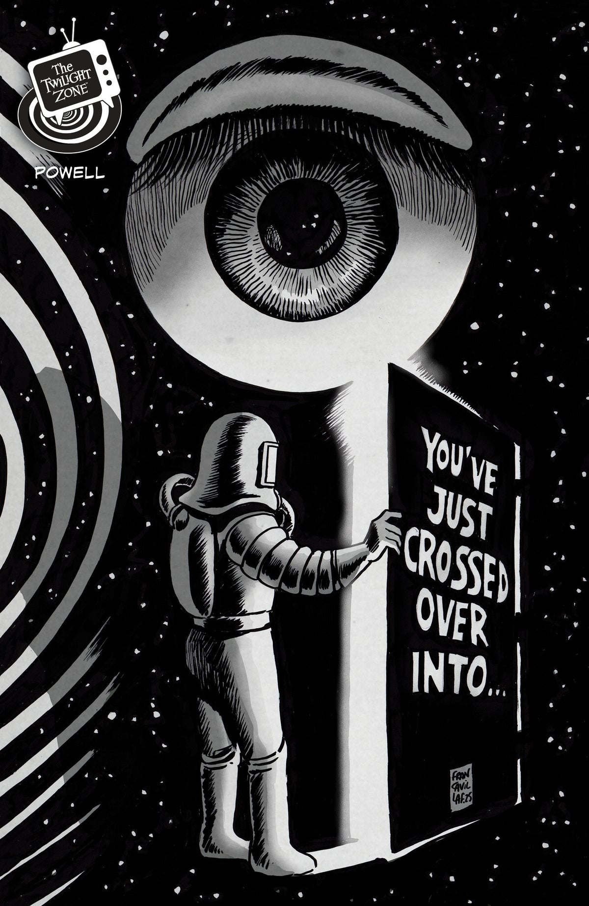 The Twilight Zone #4 Variant B (Francavilla Connecting Cover)