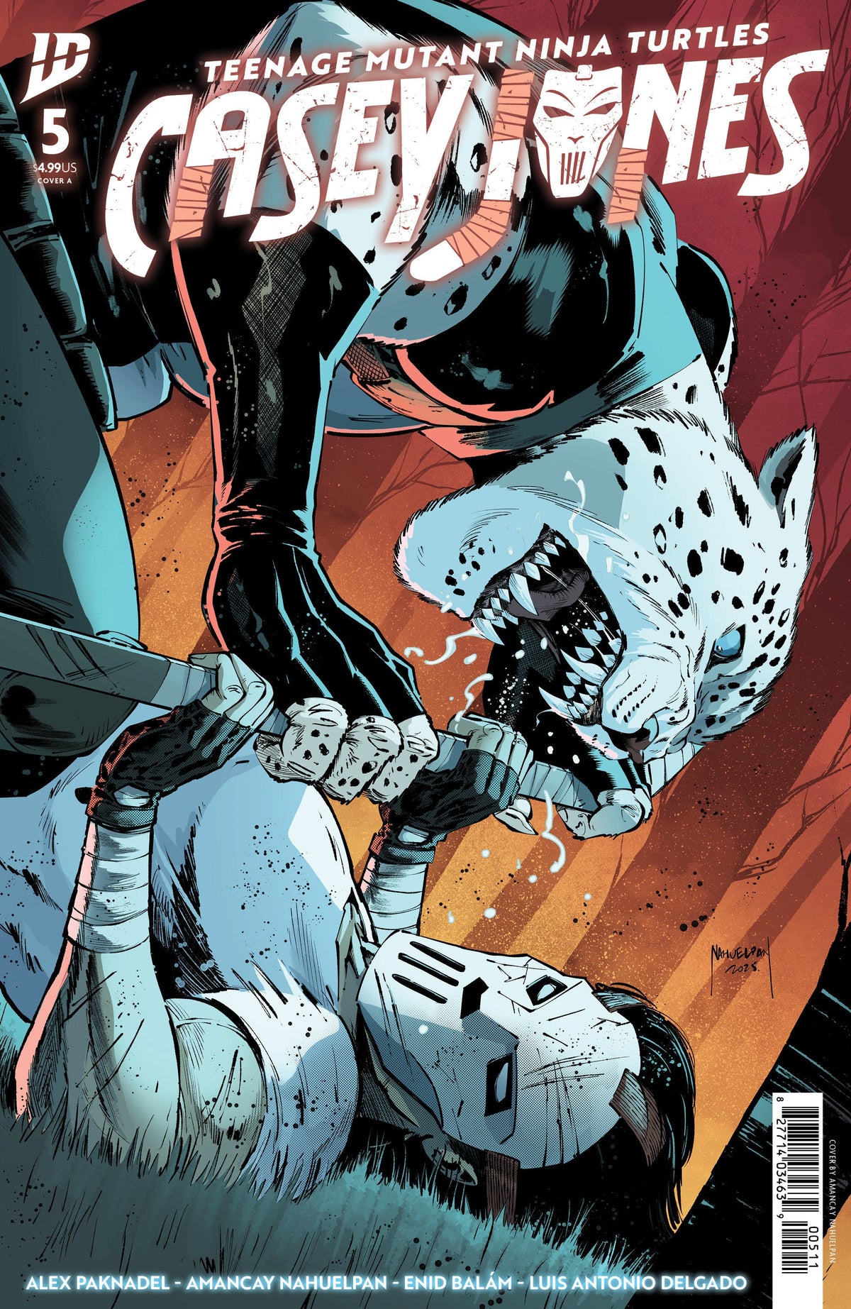 Tortugas Ninja Adolescentes Mutantes: Casey Jones #5 Portada A (Nahuelpan)