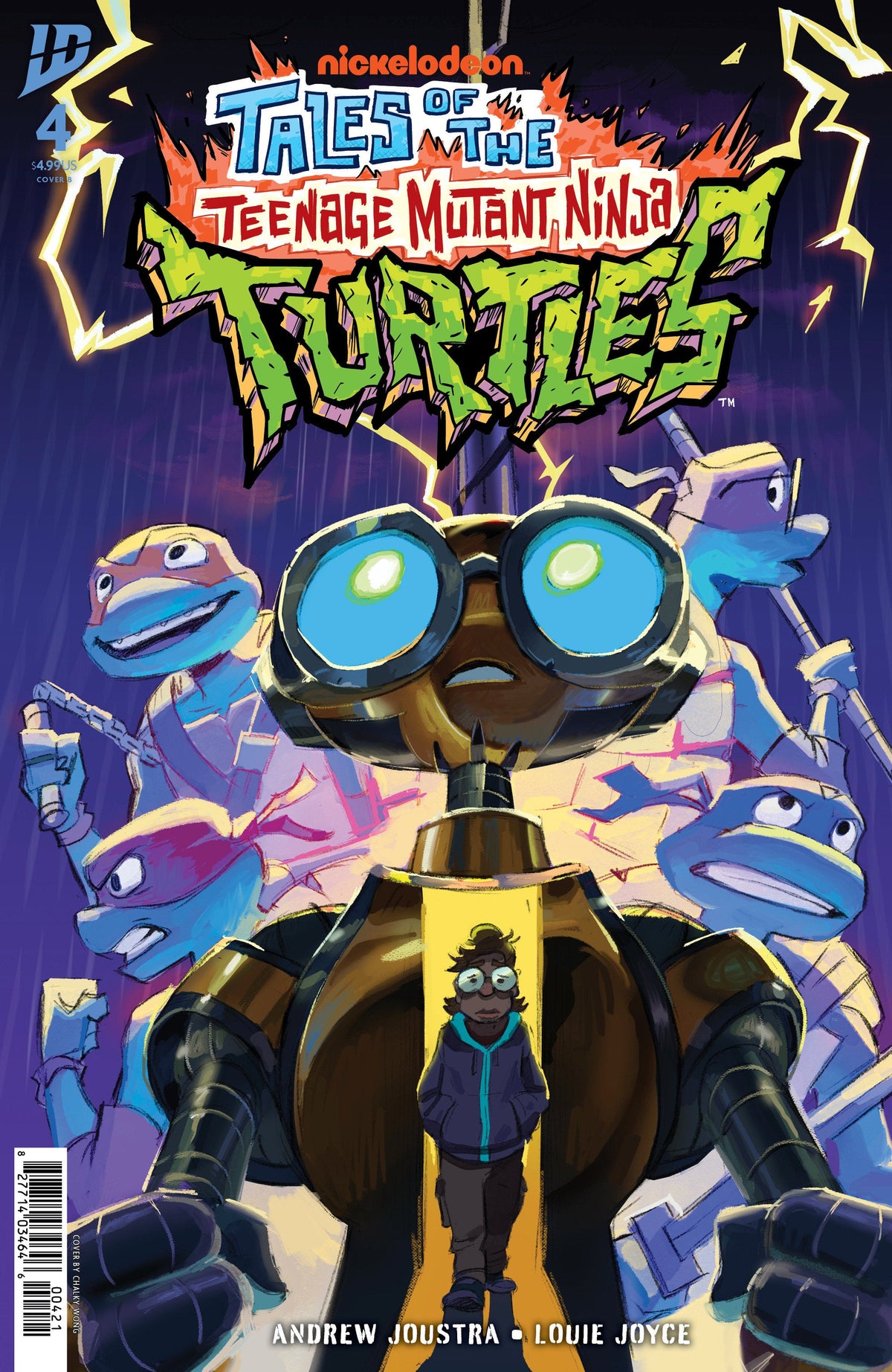 Tales Of The Teenage Mutant Ninja Turtles #4 Variante B (Wong)
