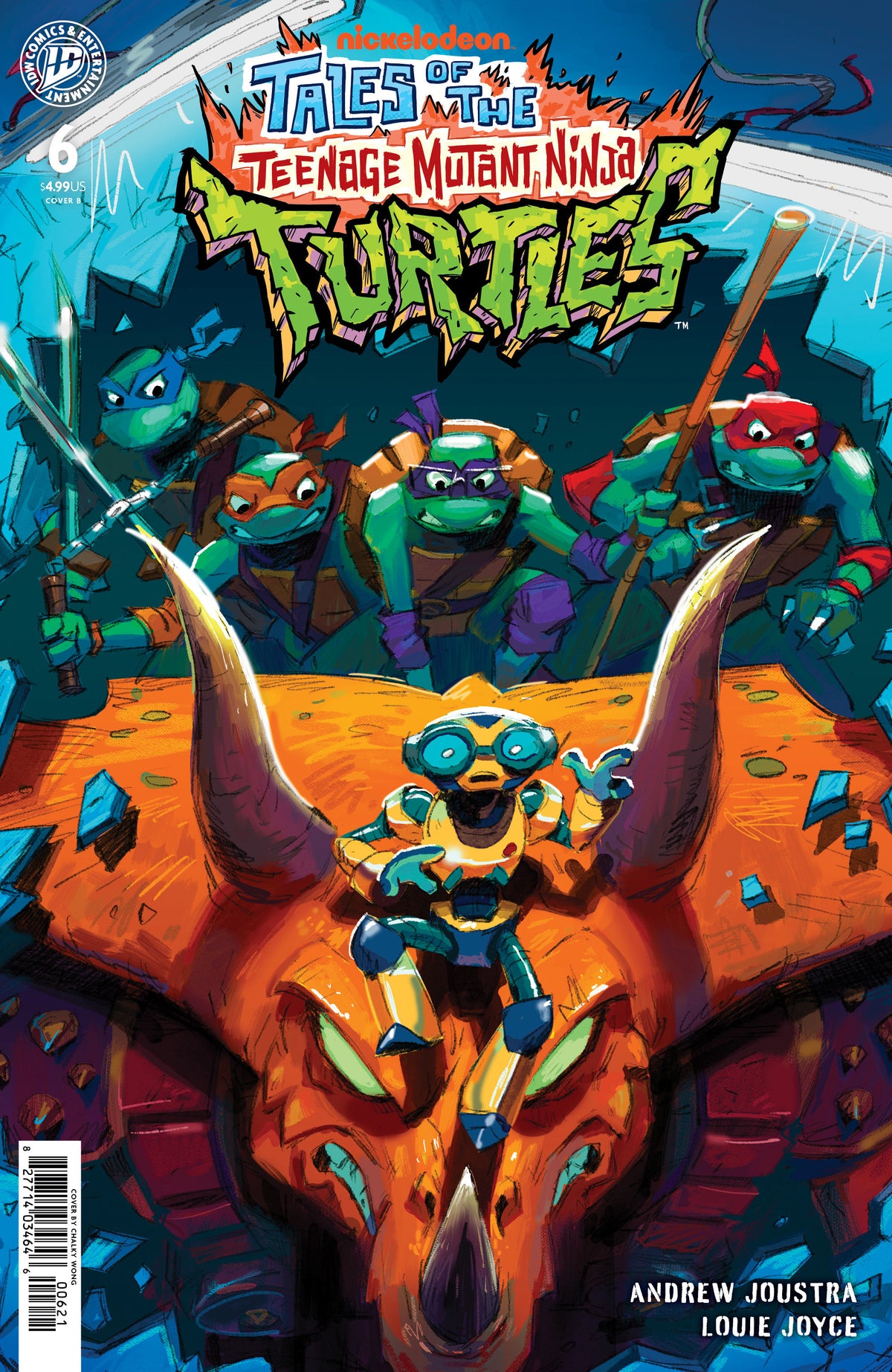 Tales Of The Teenage Mutant Ninja Turtles #6 Variant B (Wong)