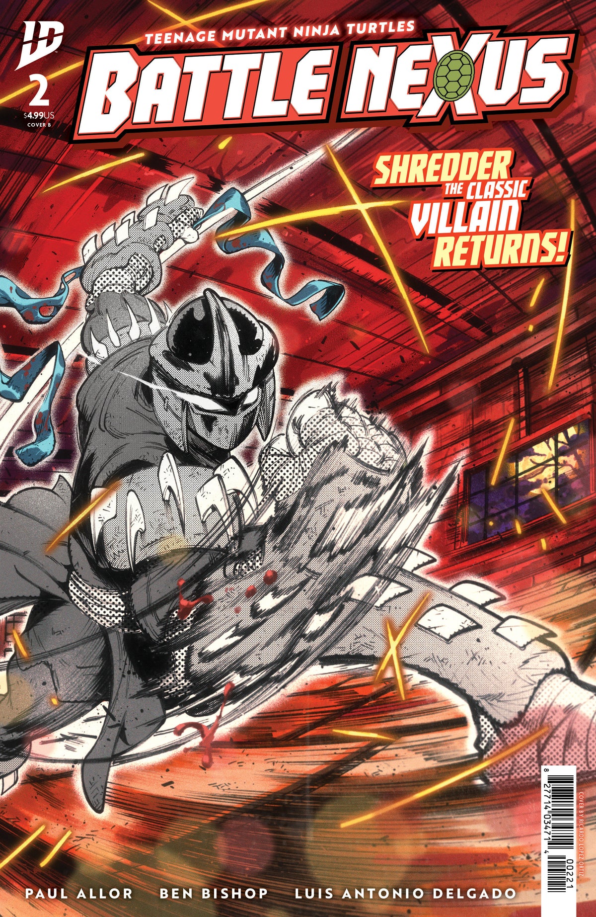 Teenage Mutant Ninja Turtles: Battle Nexus #2 Variant B (Ortiz)