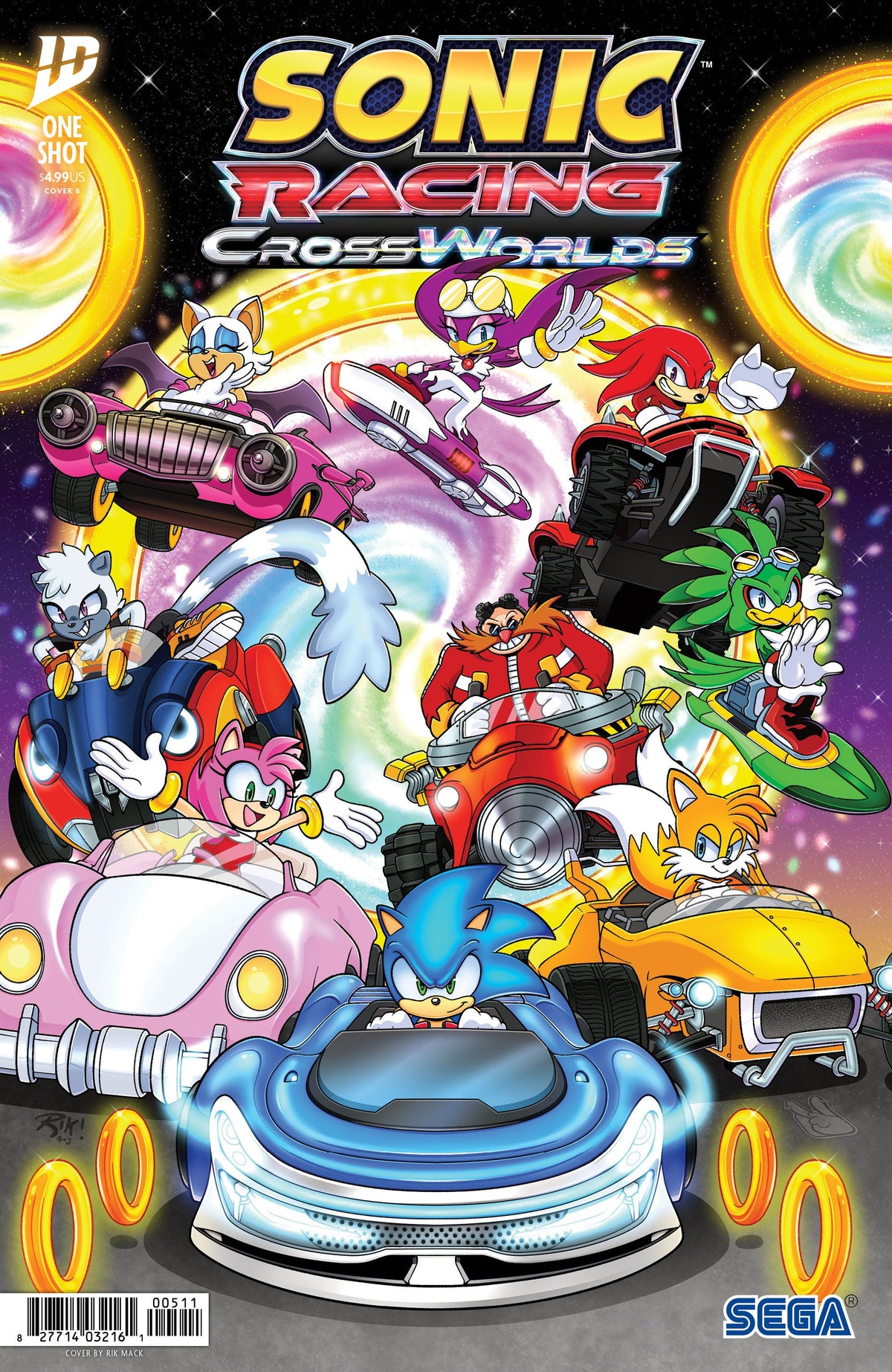 Sonic The Hedgehog: Sonic Racing Cross Worlds Variante B (Mack)