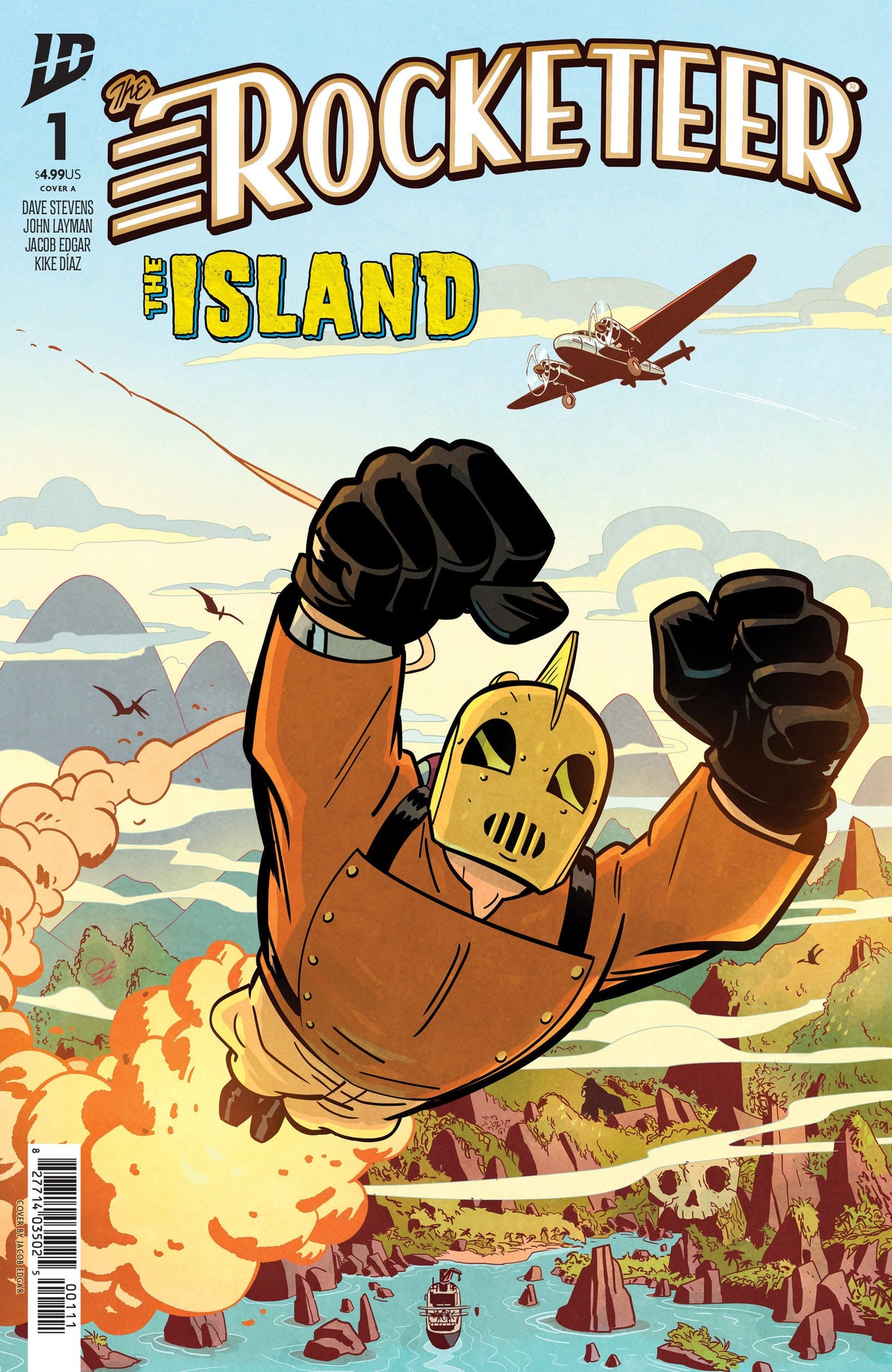 The Rocketeer: La Isla #1 Portada A (Edgar)