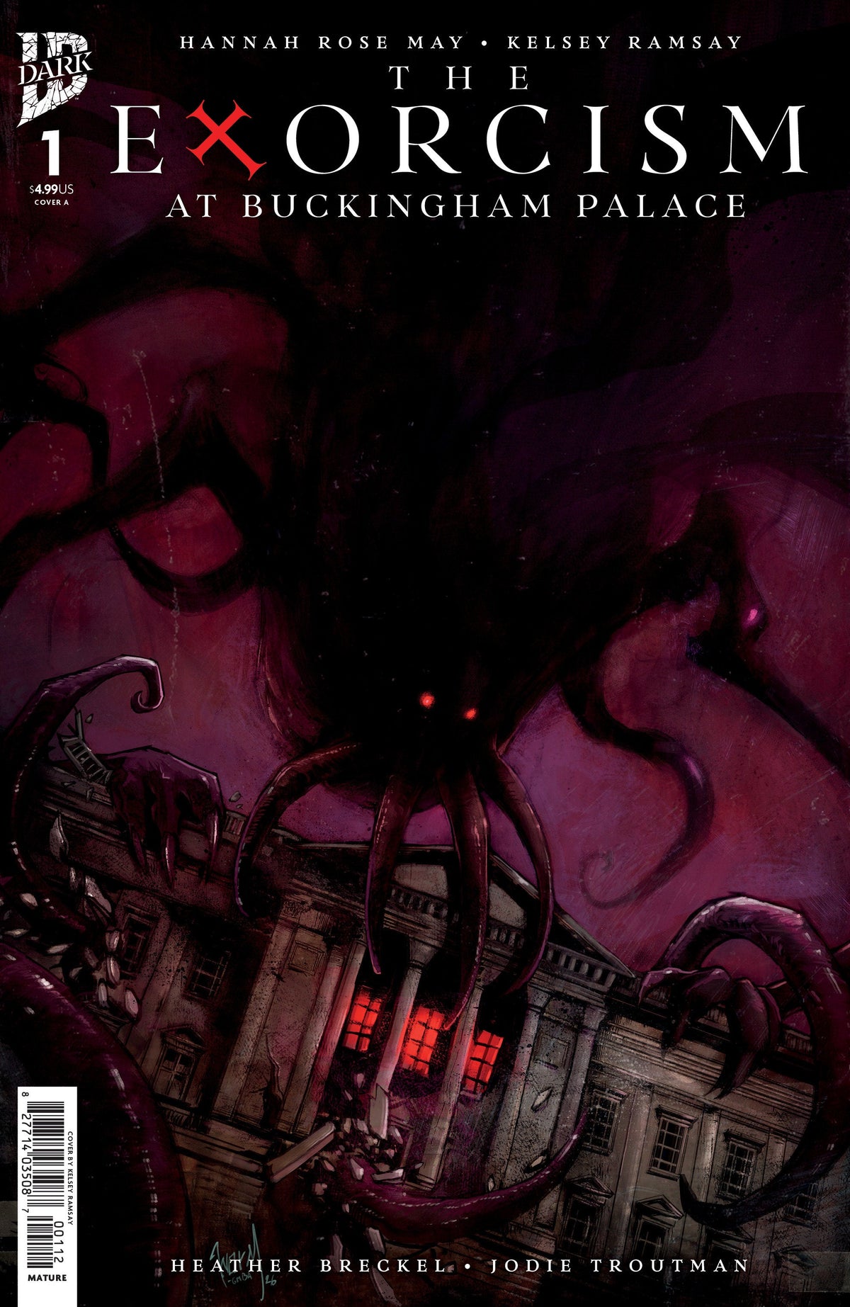 The Exorcism At Buckingham Palace #1 Portada A (Damien Worm) (2da impresión)