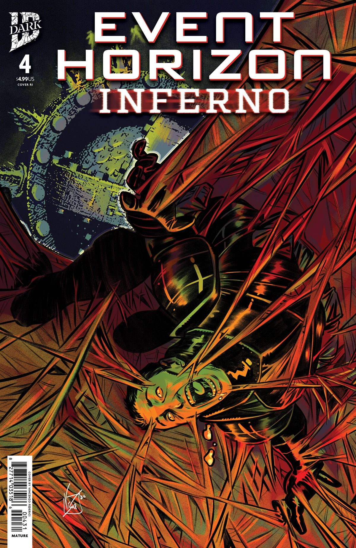 Event Horizon: Inferno #4 Variante Ri (10) (Federici)