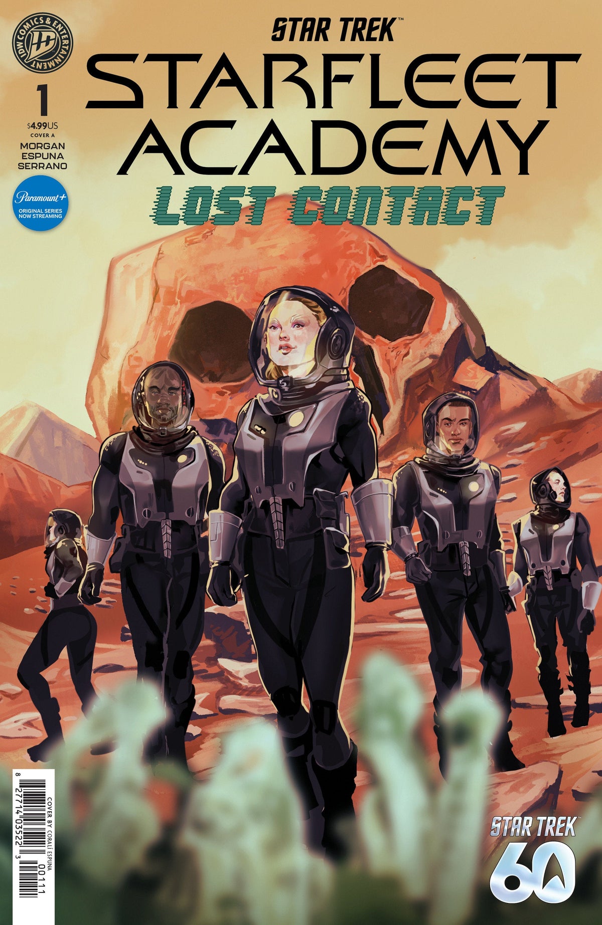 Star Trek: Academia de la Flota Estelar Contacto Perdido #1 Portada A (Espuna)