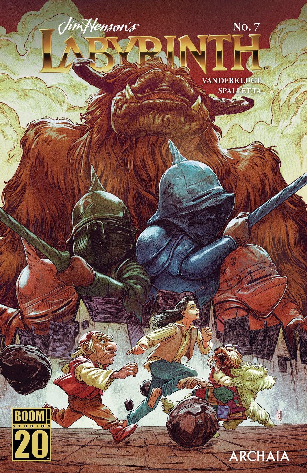 Jim Henson&#39;S Labyrinth #7 A Main (Dressed, Malavia)