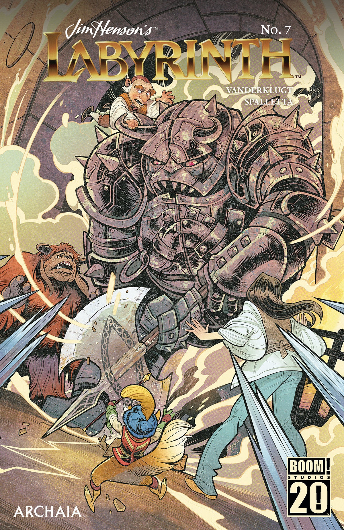 Jim Henson&#39;S Labyrinth #7 B Variant (Dressed, Torque)