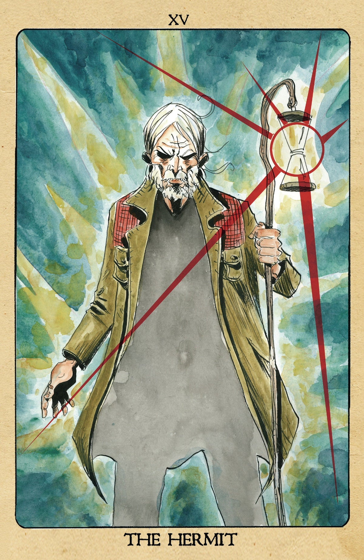 Minor Arcana #15 C 1 in 10 Variant Edition Tarot Card Variant (Full Art, Lemire)